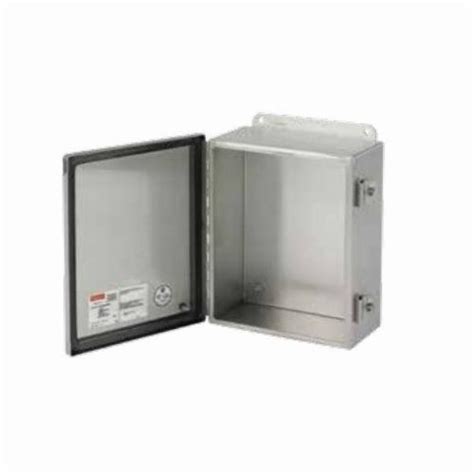 hoffman a1008chnfss junction box|nVent Hoffman A1008CHNFSS Stainless Steel Junction Box, .